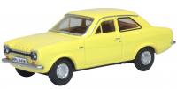 76FE004 Oxford Diecast Ford Escort Mk1 Daytona Yellow